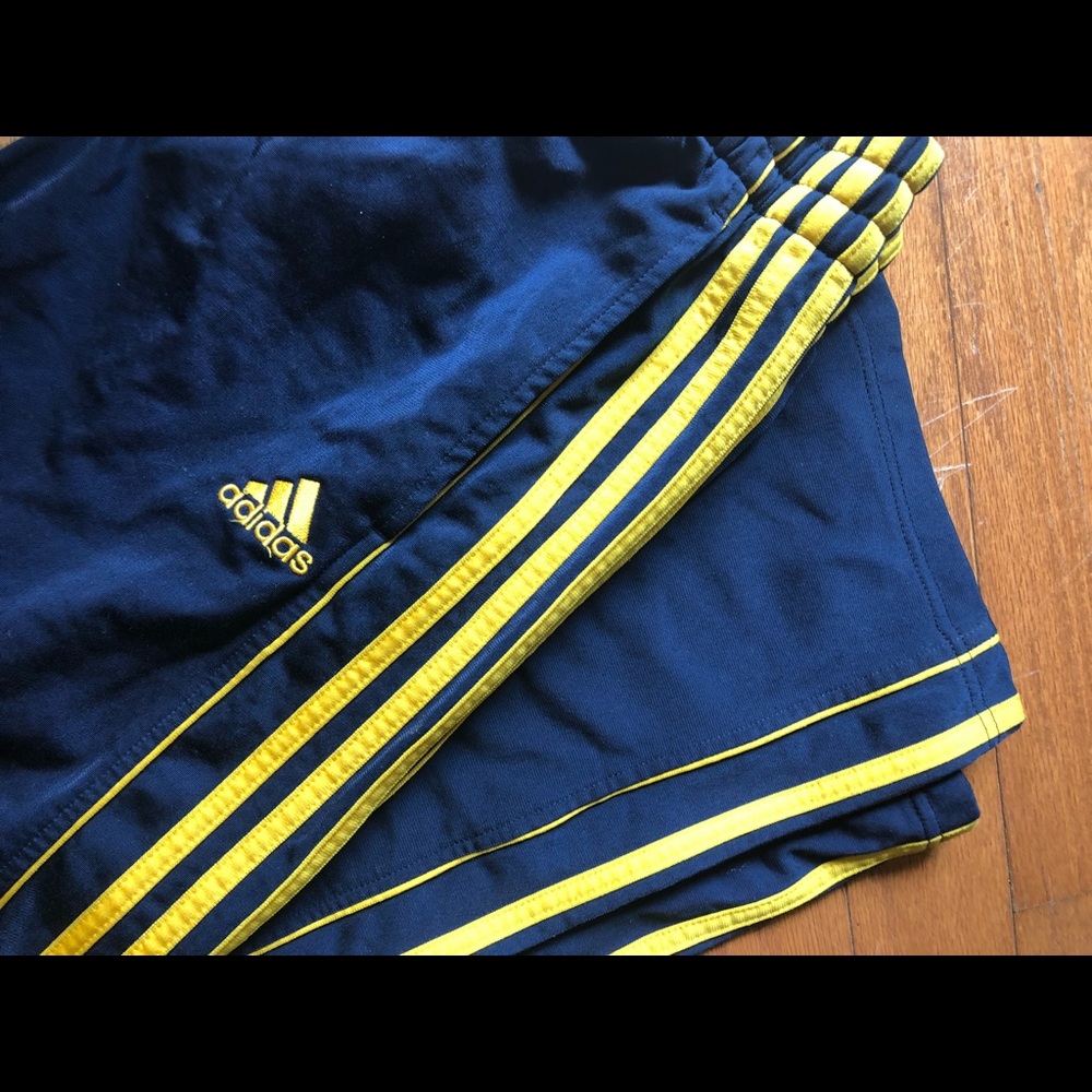 Navy Adidas Track Pants